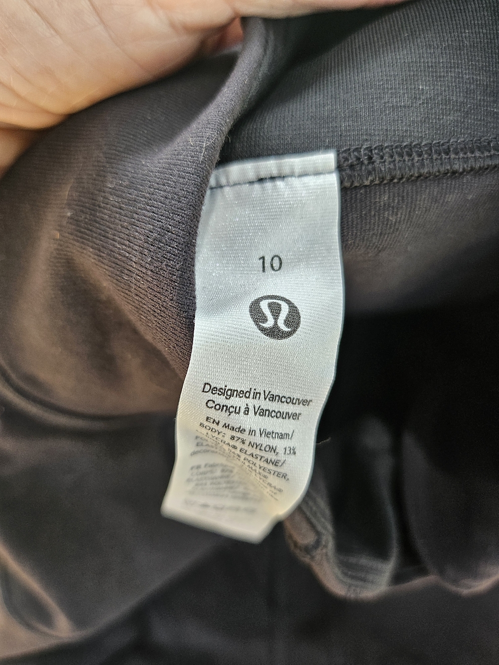 New W Tag Lululemon Athletica Define Jacket Luon - Black Team Texas Hologic 10 - Picture 10 of 12